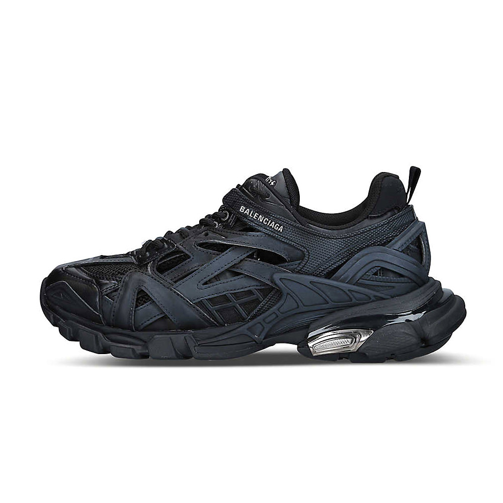 Balenciaga Rubber Track Sneakers in Blue Save 7% Lyst