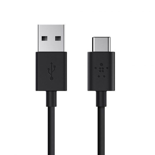 MIXIT↑™ 2.0 USB-A to USB-C™ Charge Cable (USB Type-C™) Black