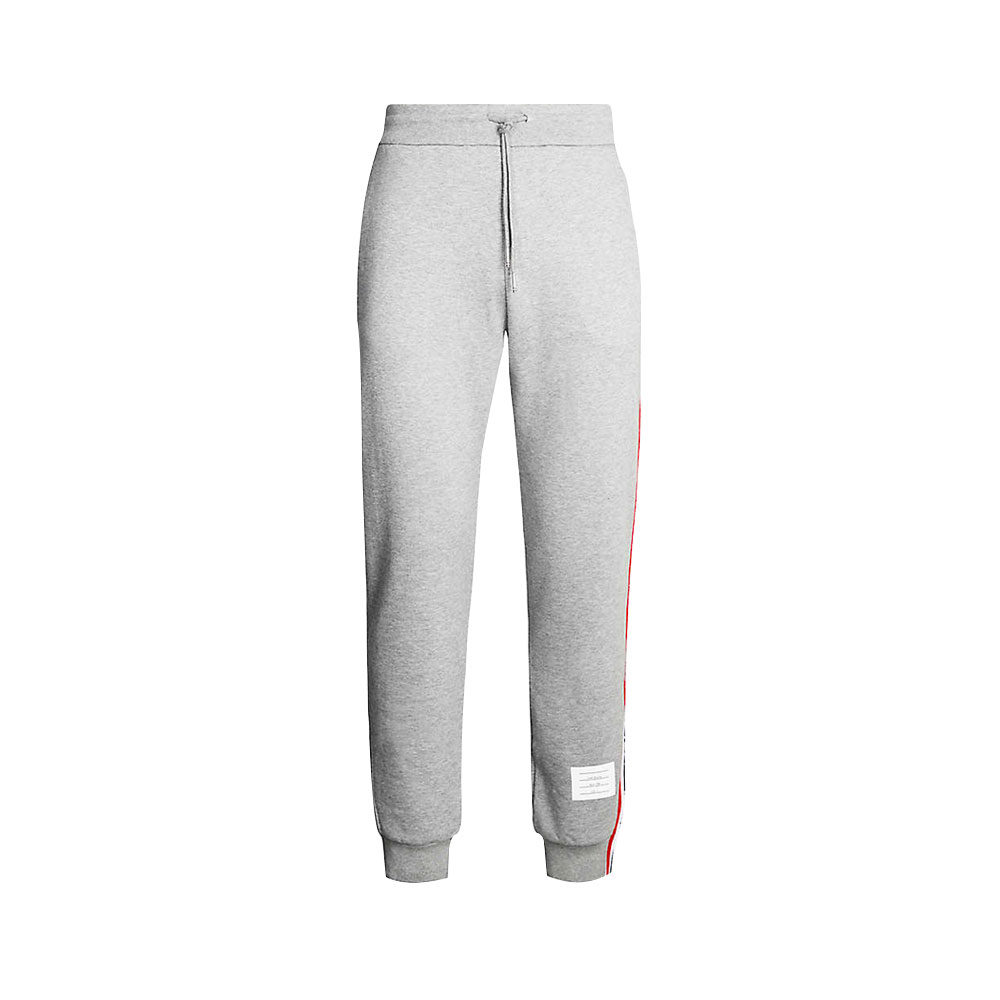 Side Stripe Stretch Cotton Jogging Bottoms By Thom Browne