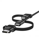 Universal Cable with Micro-USB, USB-C and Lightning Connectors (3)