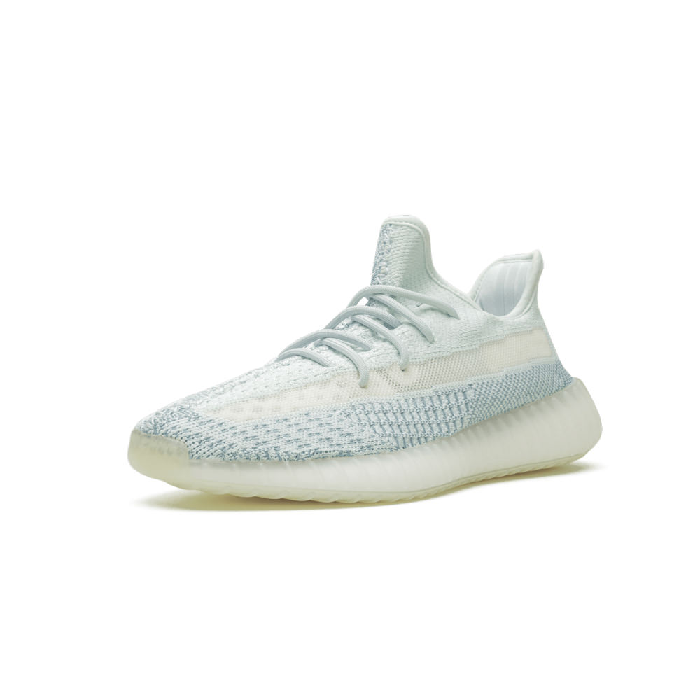 yeezy boost 350 cloud white non reflective