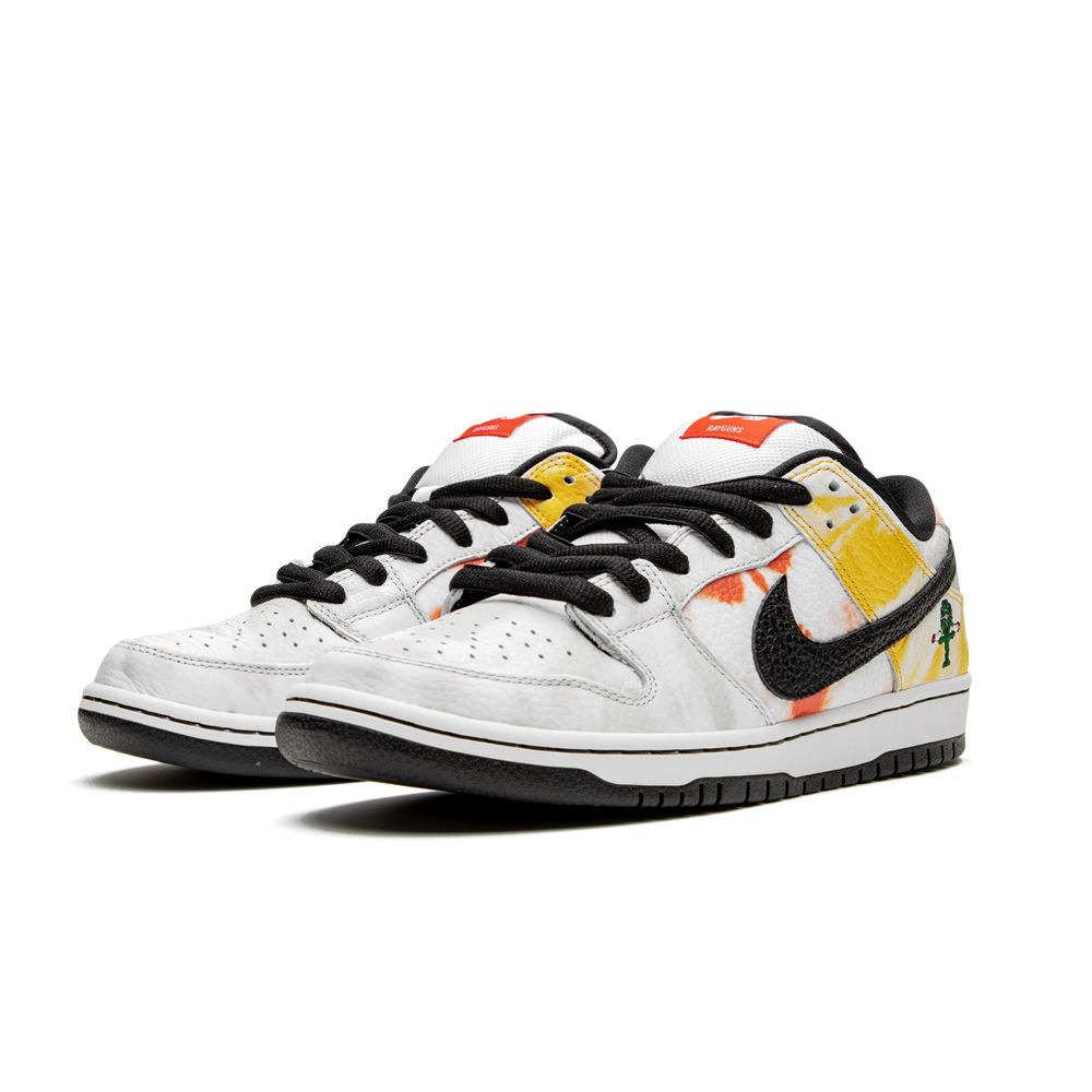 nike sb dunk low tie dye raygun white