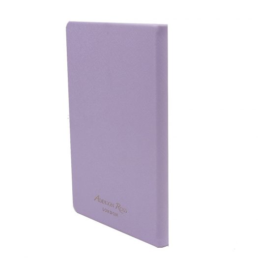 Lilac & Gold A5 Notebook by Addison Ross