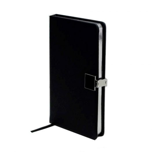 Black & Silver Notebook by Addison Ross