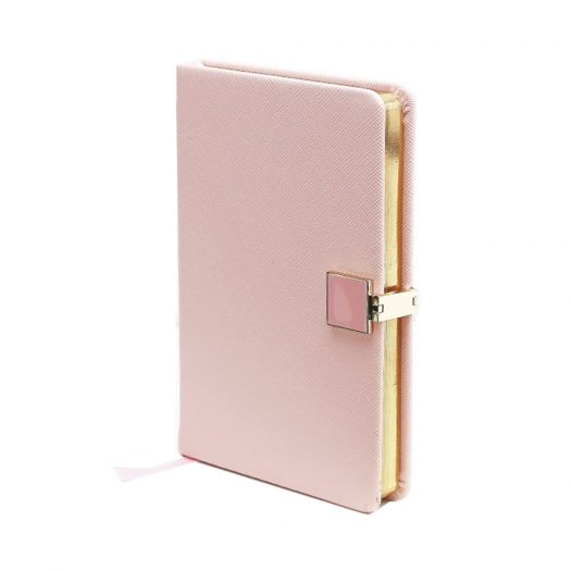 Pink & Gold Notebook by Addison Ross