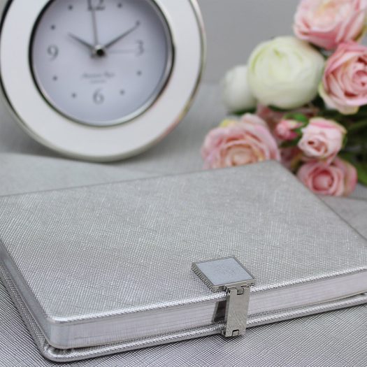 Silver & Silver Notebook by Addison Ross