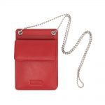 Supreme Leather ID Holder + Wallet Red