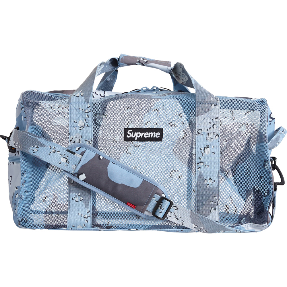 Supreme Big Duffle Bag (SS20) Blue Desert Camo