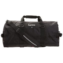 supreme red duffle bag