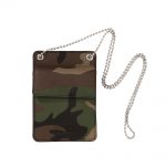 Supreme Leather ID Holder + Wallet Woodland Camo