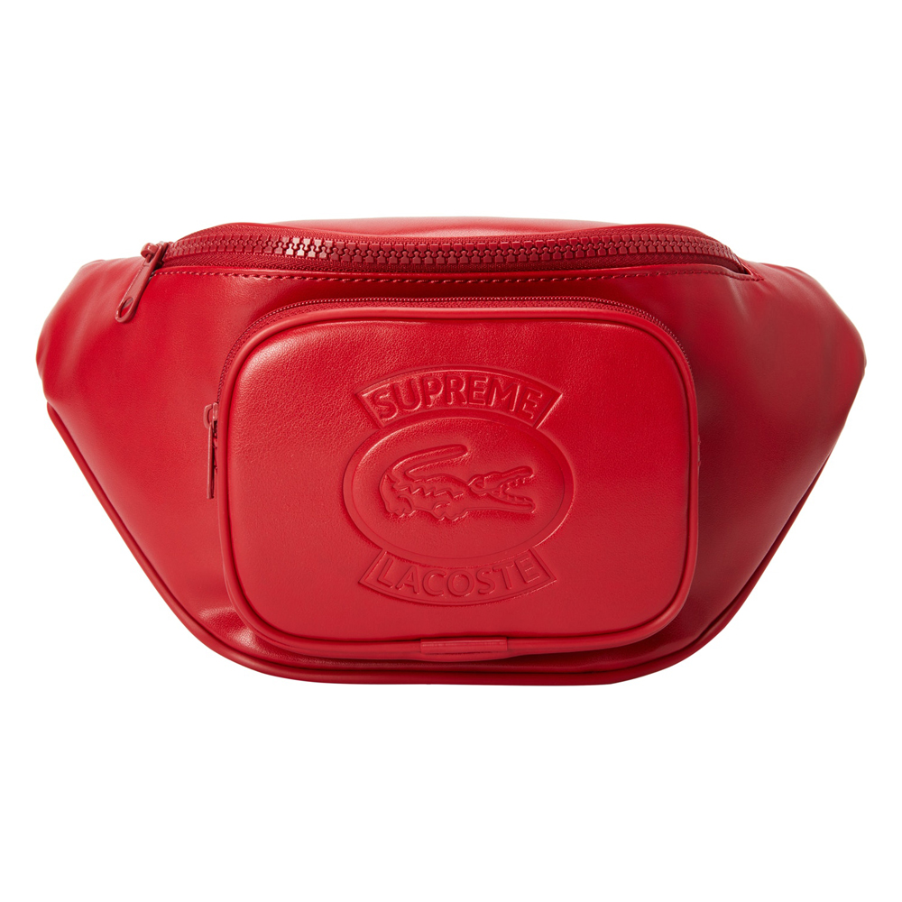 Supreme LACOSTE Waist Bag Red