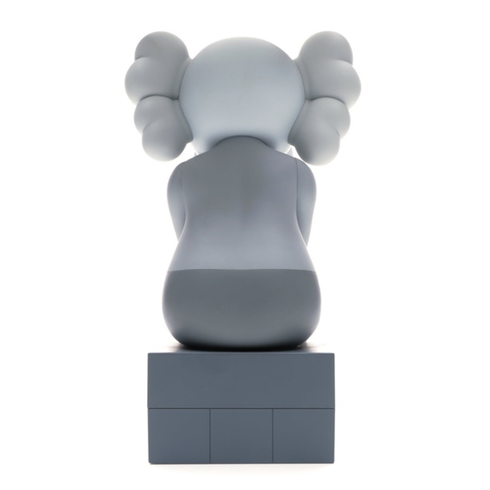 KAWS Passing Through Open Edition Vinyl Figure GreyKAWS Passing