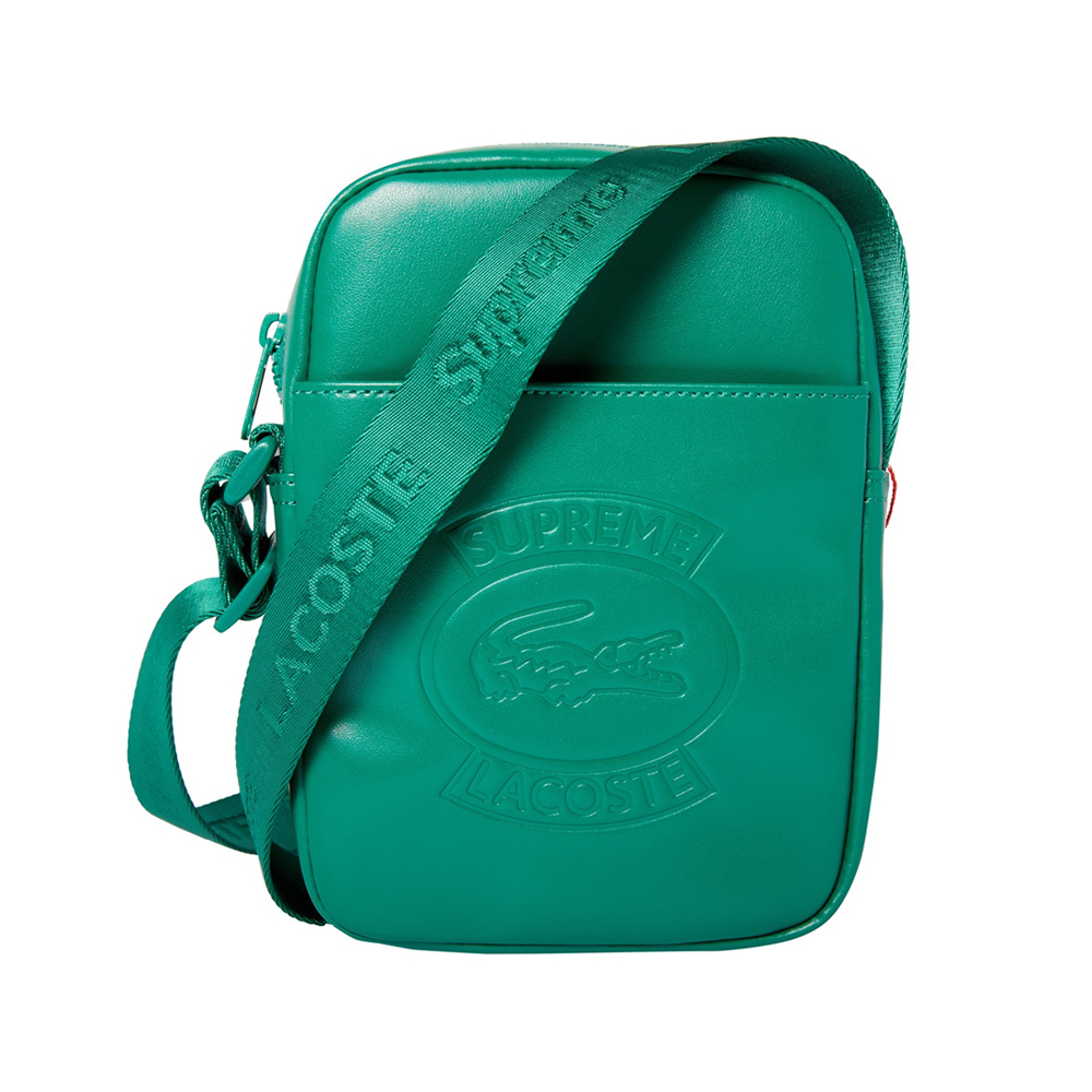 Supreme LACOSTE Shoulder Bag Green