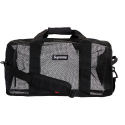 supreme red duffle bag