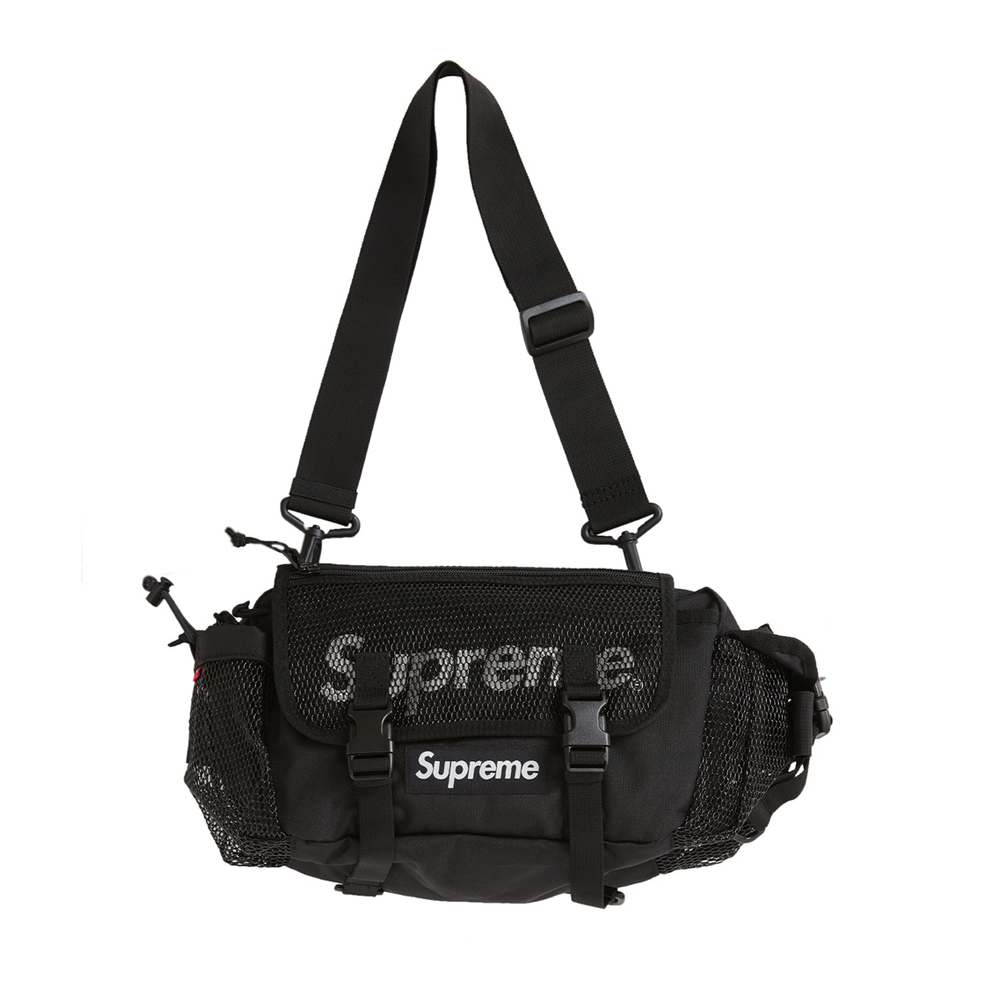 supreme black pouch