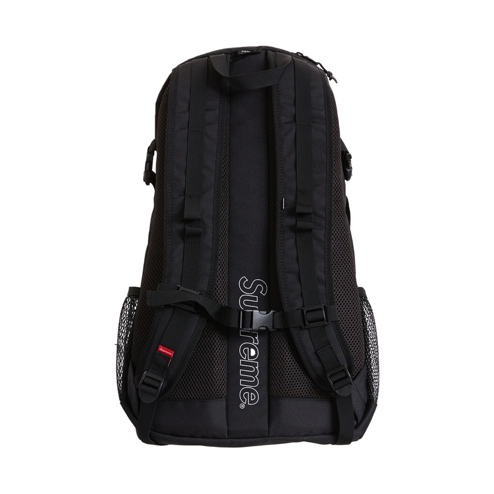 Supreme Backpack (FW18) Black  Supreme backpack, Train backpack