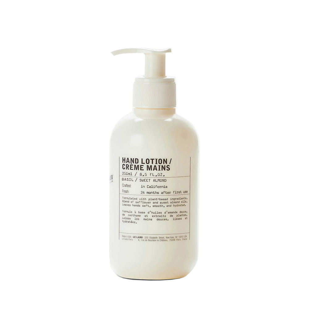 Basil Hand Lotion 250ml By LE LABO
