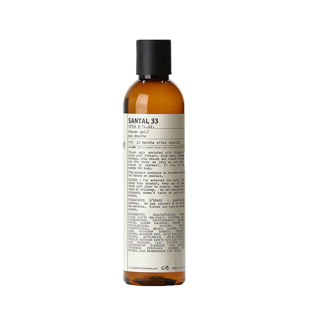 Santal 33 Shower Gel 237ml By LE LABOSantal 33 Shower Gel 237ml By LE