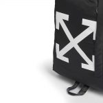 Arrow motif backpack