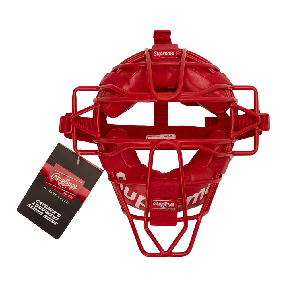 Supreme Rawlings Catcher’s Mask Red - OFour