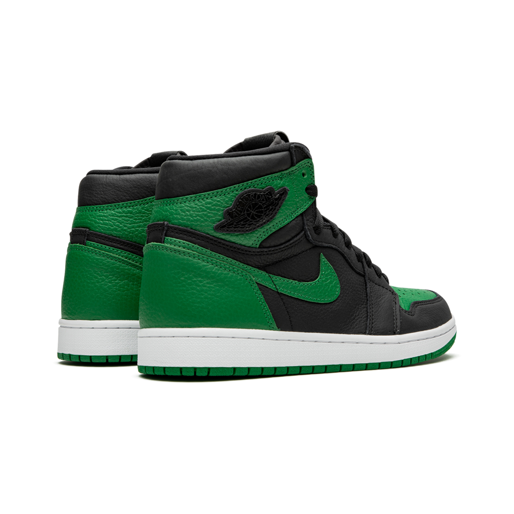 green and black jordan ones