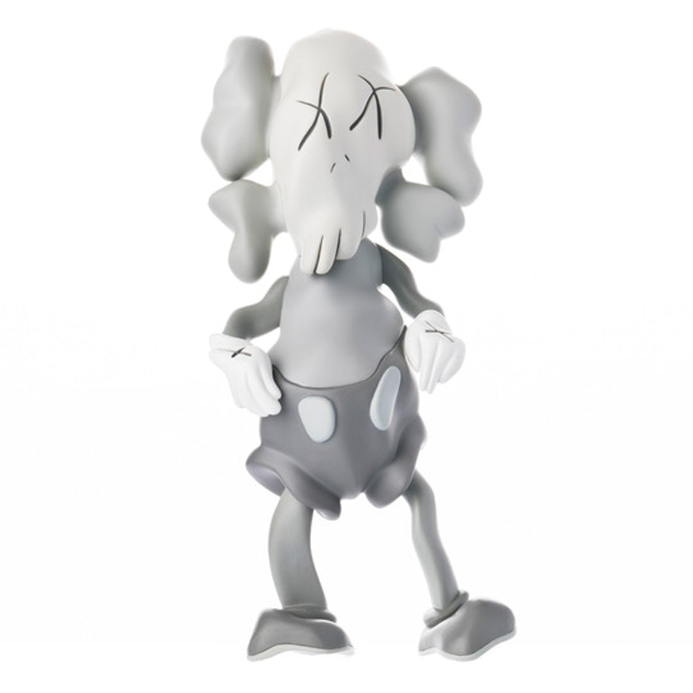 KAWS Robert Lazzarini Companion Vinyl Figure Grey