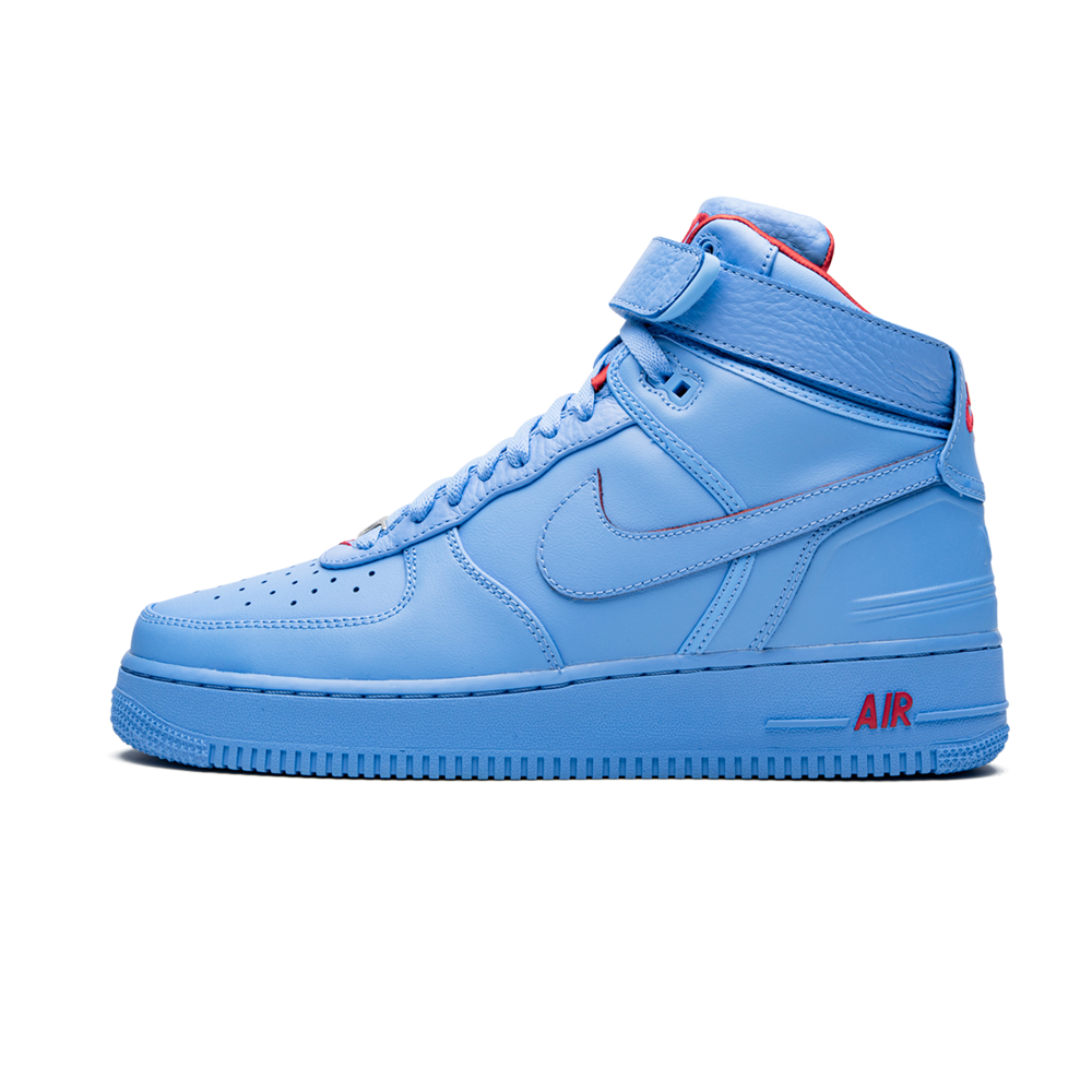 all blue air force ones high