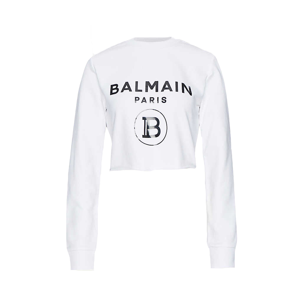 Balmain White Sweatshirt Online Deals, UP TO 52% OFF | www 