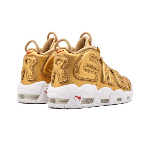 Nike Air More Uptempo Supreme “Suptempo” Gold