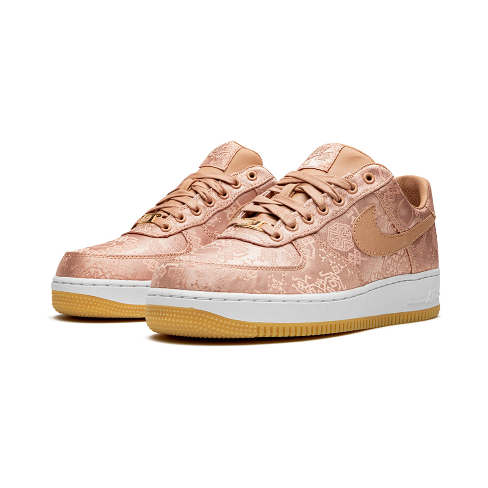 air force 1 low clot rose gold silk where to buy