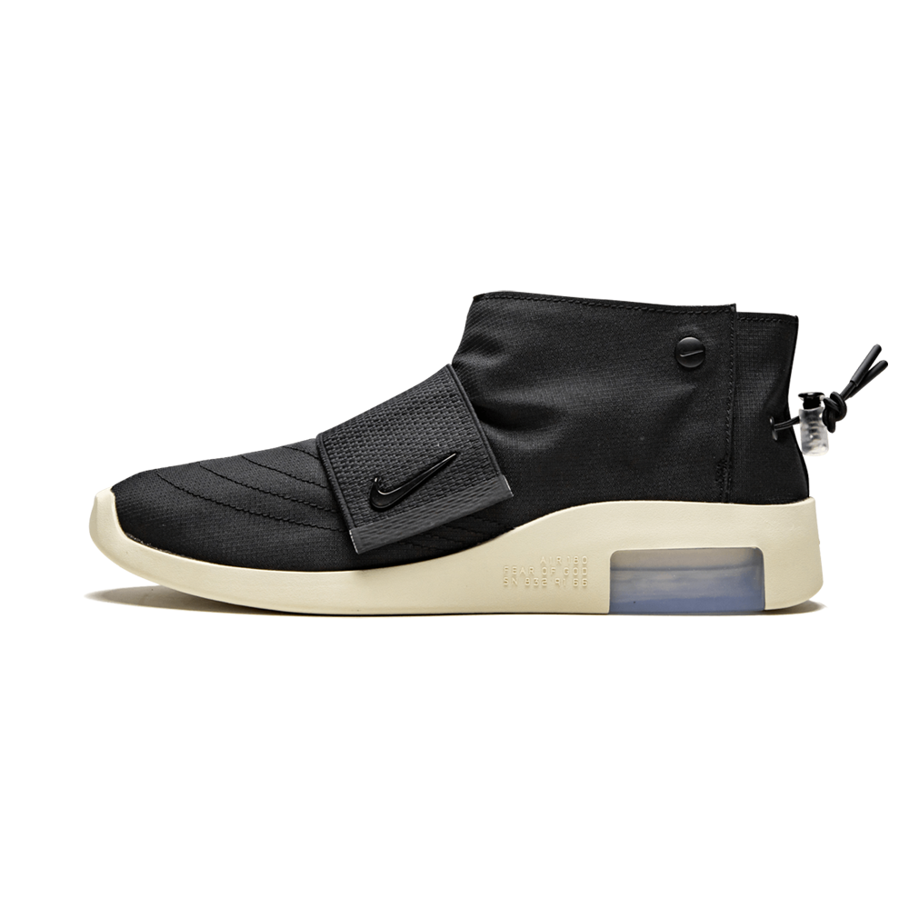 air fear of god moccasin black
