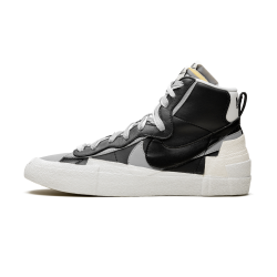 sacai blazer mid white grey