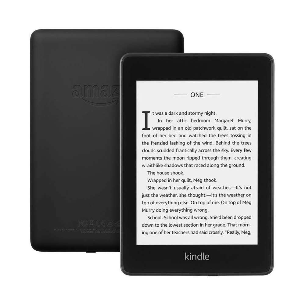 Kindle Paperwhite (10th Gen) – 6″ High Resolution Display with Built-in Light, 8 GB, Waterproof, Wi-Fi