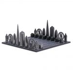 Skyline Chess Set – Premium Metal London Edition