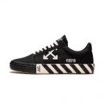 OFF-WHITE Vulc Low Black (Updated Stripes)