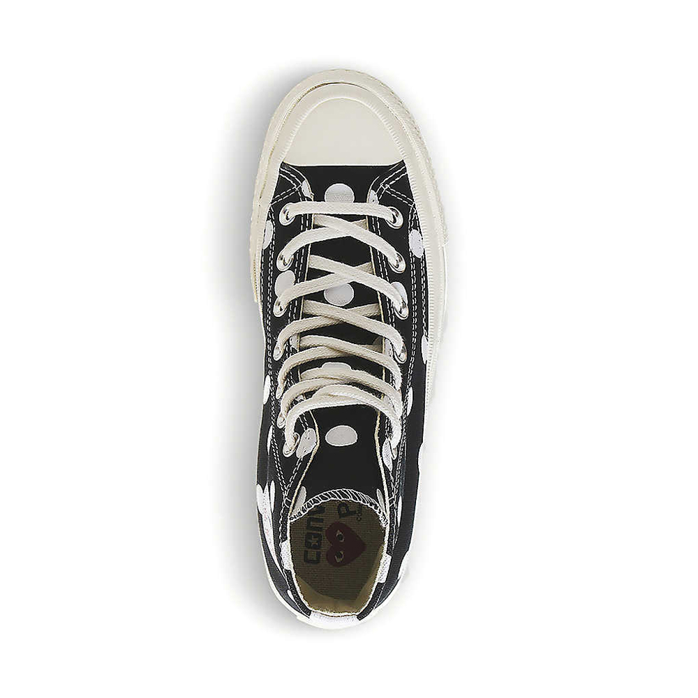Comme Des Garcons X Converse 70s Spotted Canvas High Top Trainers Ofour
