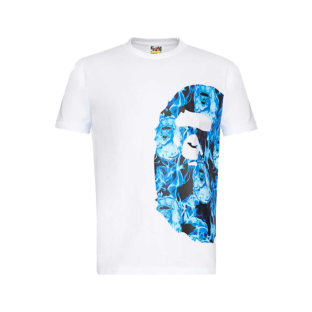 BAPE Logo Print Cotton Jersey T-shirtBAPE Logo Print Cotton Jersey T-shirt  - OFour