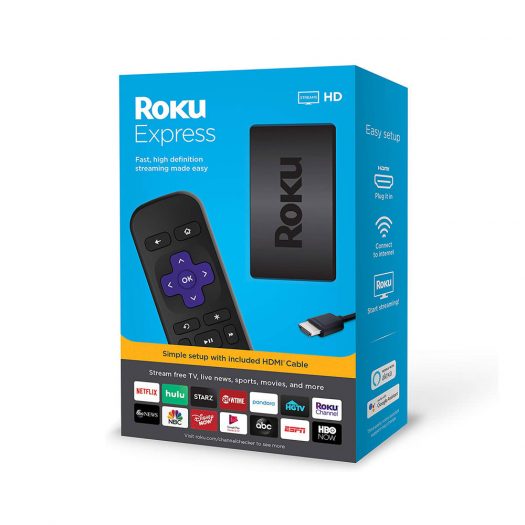Roku Express HD Streaming Media Player 3930R