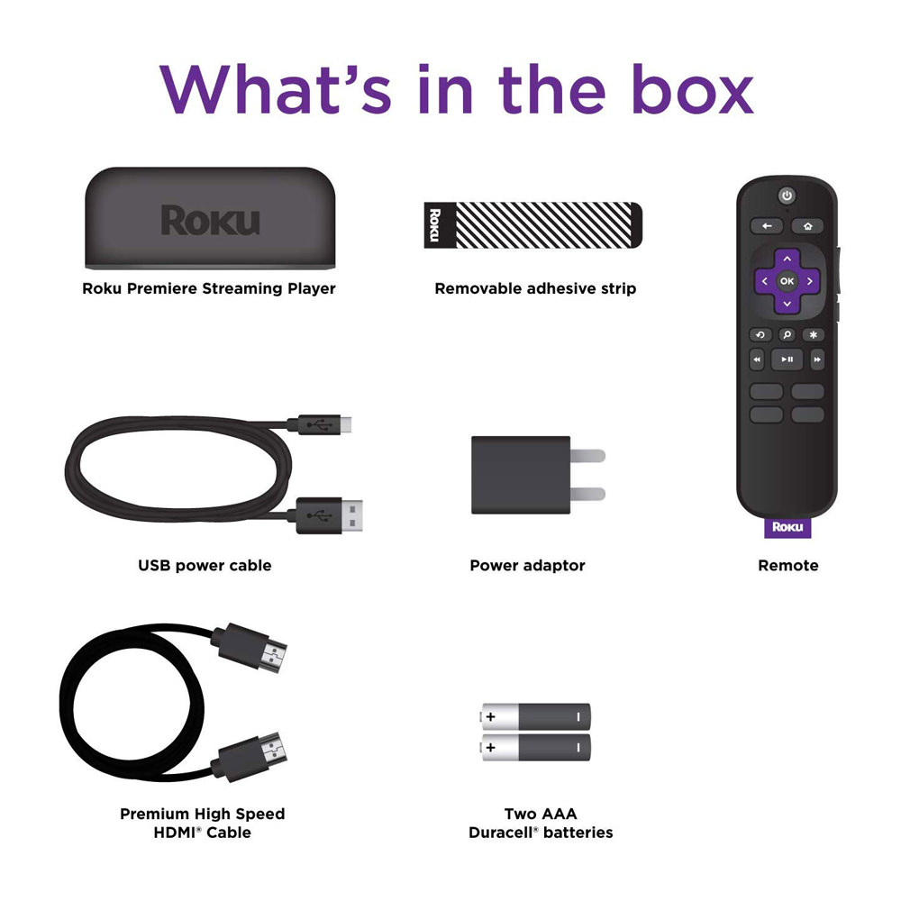 Roku Premiere Streaming Media Player 3920RWRoku Premiere Streaming