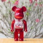 Bearbrick My First Baby SJ50 100% & 400% Set Red