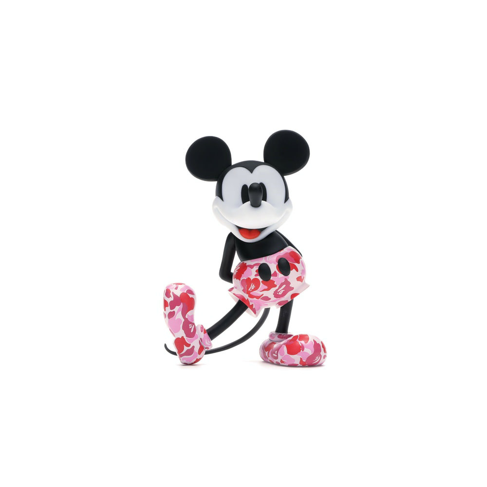 Bape X Mickey Mouse 90th Anniverary Figure Red CamoBape X Mickey Mouse