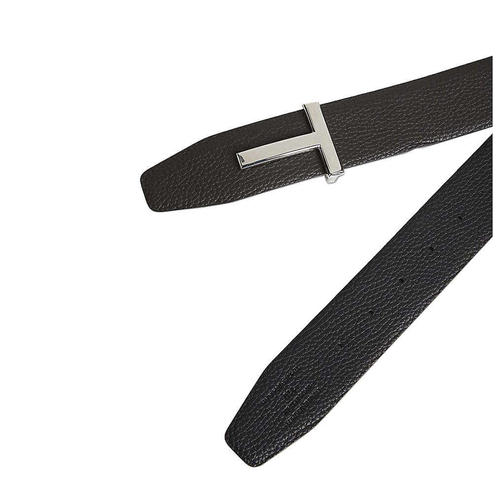 Tom Ford Reversible T Logo Leather BeltTom Ford Reversible T Logo Leather  Belt - OFour