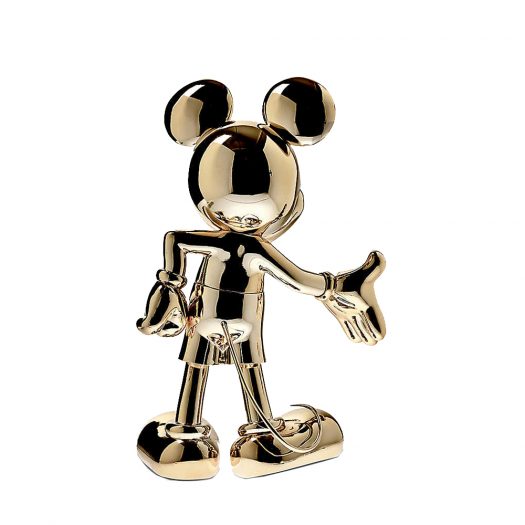 Leblon Delienne Mickey Mouse Metallic Mirror Finish Figurine 30cm