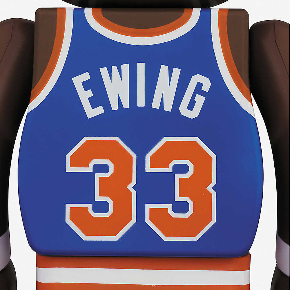 Bearbrick Patrick Ewing 100% & 400% Figures Set Of TwoBearbrick