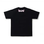 Bape Sakura Photo Ape Head Tee Black