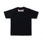 Bape Sakura Photo Ape Head Tee Black