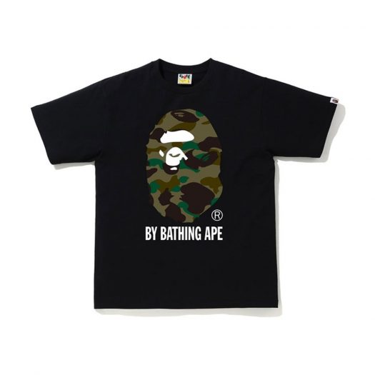 Bape 1st Camo By Bathing Ape Tee Black/green