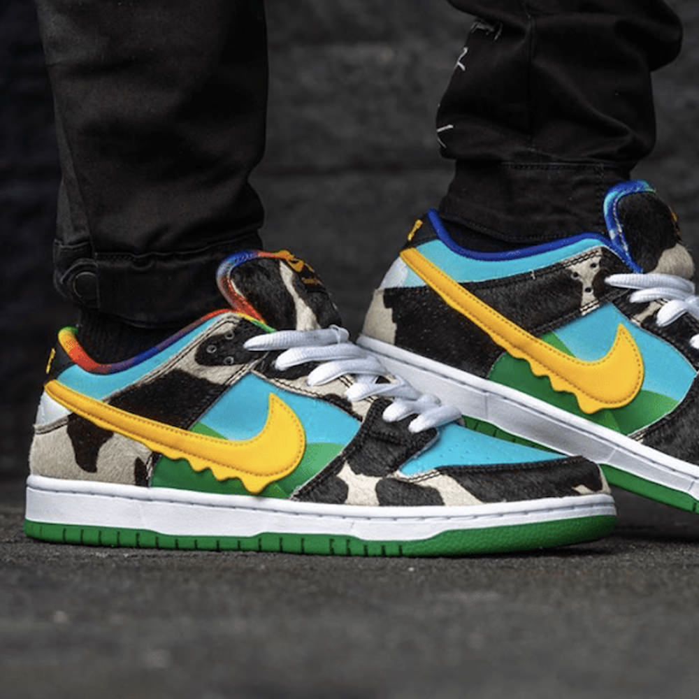 ben and jerry's x nike sb dunk low