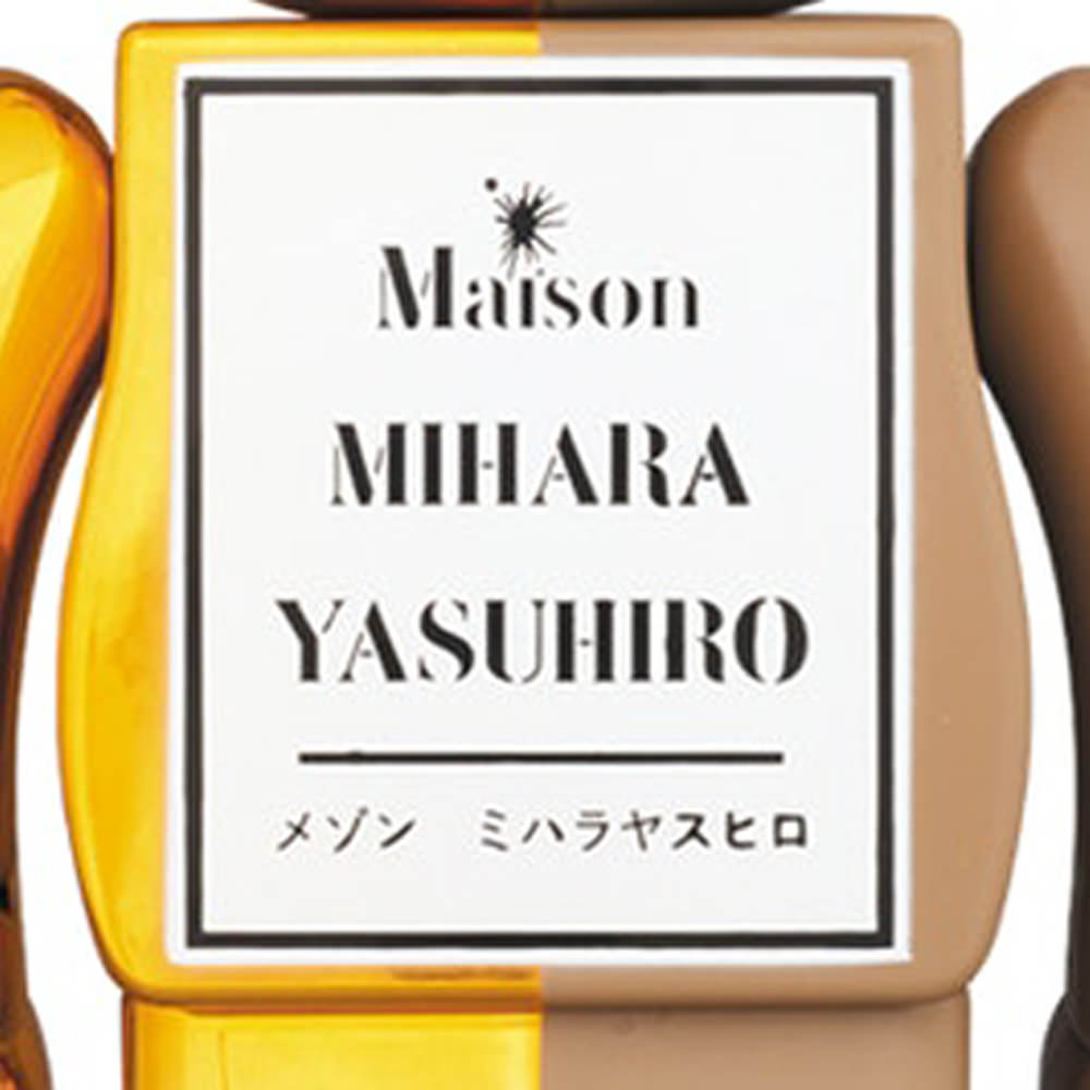 Bearbrick Miharayasuhiro 100% u0026 400% Set Gold/BrownBearbrick Miharayasuhiro  100% u0026 400% Set Gold/Brown - OFour