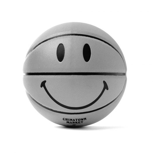 Chinatown Market 3M Smiley Basketball Grey